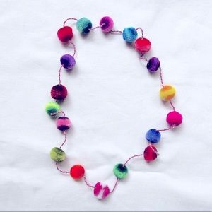 Makie Pom Pom Necklace